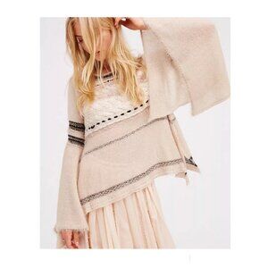 Free People Craft Time Bell-Sleeve Sweater